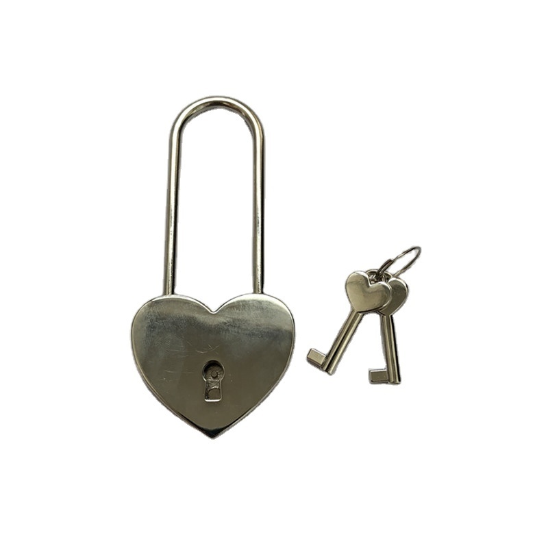 Factory Colorful Small Love Heart Shaped Padlock For Gift