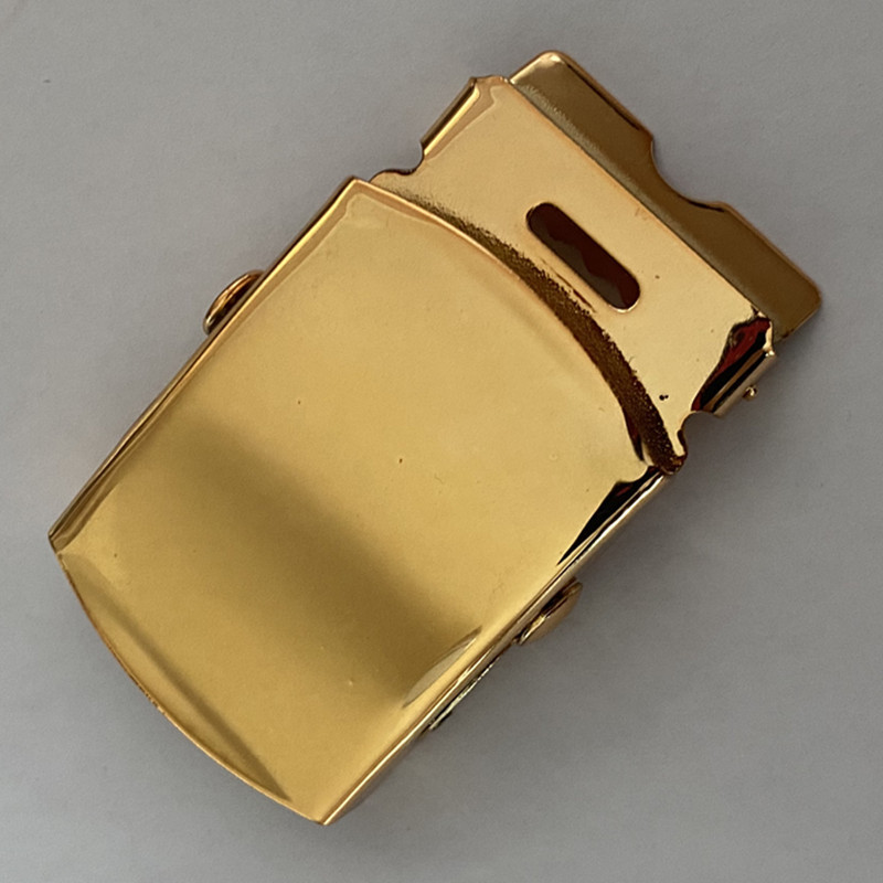 Wholesale 35MM Men's Belt Buckle In Gold Color Metal Belt Buckle For Men Brass Belt Buckle For Men