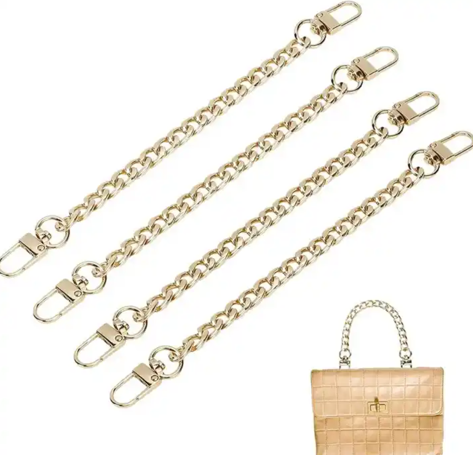 New Product Sale Gold Heavy Duty Steel Chain Bag Parts Accessories Metal Chain