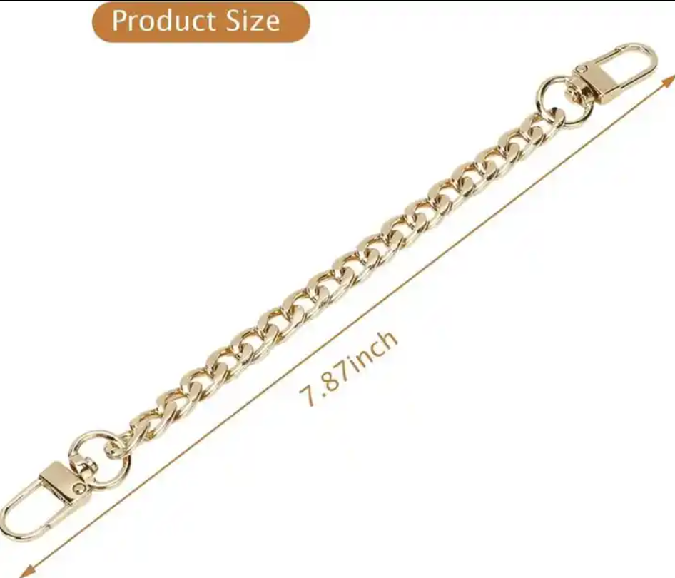 New Product Sale Gold Heavy Duty Steel Chain Bag Parts Accessories Metal Chain