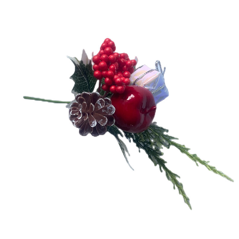 Factory direct sales Creative decoration DIYornaments simulation berry bouquet Christmas Tree Craft Accessories