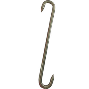 Large Stainless Steel S Shaped Beef Hook For Butcher Selling The Meat