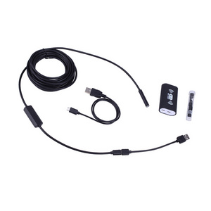 8MM Lens 1200P 2m Hard Wire Inspection Camera Rigid Endoscope Wifi Borescope  Endoscope Camera For Pipe Inspection