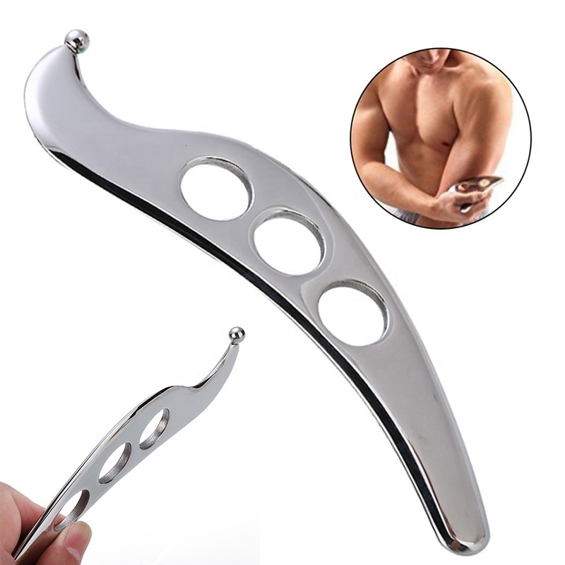 IASTM Gua Sha Tools Metal fascial knife Scraping Massager Body Myofascial Release Stainless Steel Gua Sha