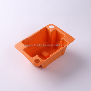 Biodegradable Colorful Bagasse Fiber Molded Printing Packaging Wet Pressing Tray Pulp Mold