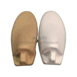 Custom Eco-friendly Recycle shoe inserts Shoe Stretcher accept customized paper pulp molded cardboard shoe support