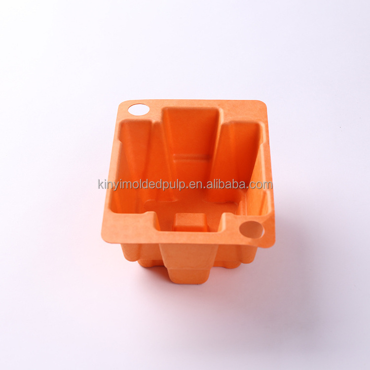 Biodegradable Colorful Bagasse Fiber Molded Printing Packaging Wet Pressing Tray Pulp Mold