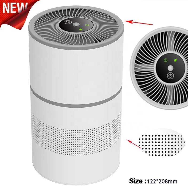 4.Office home kitchen air purifier with ionizer ultra quiet removal of formaldehyde second-hand smoke and odor