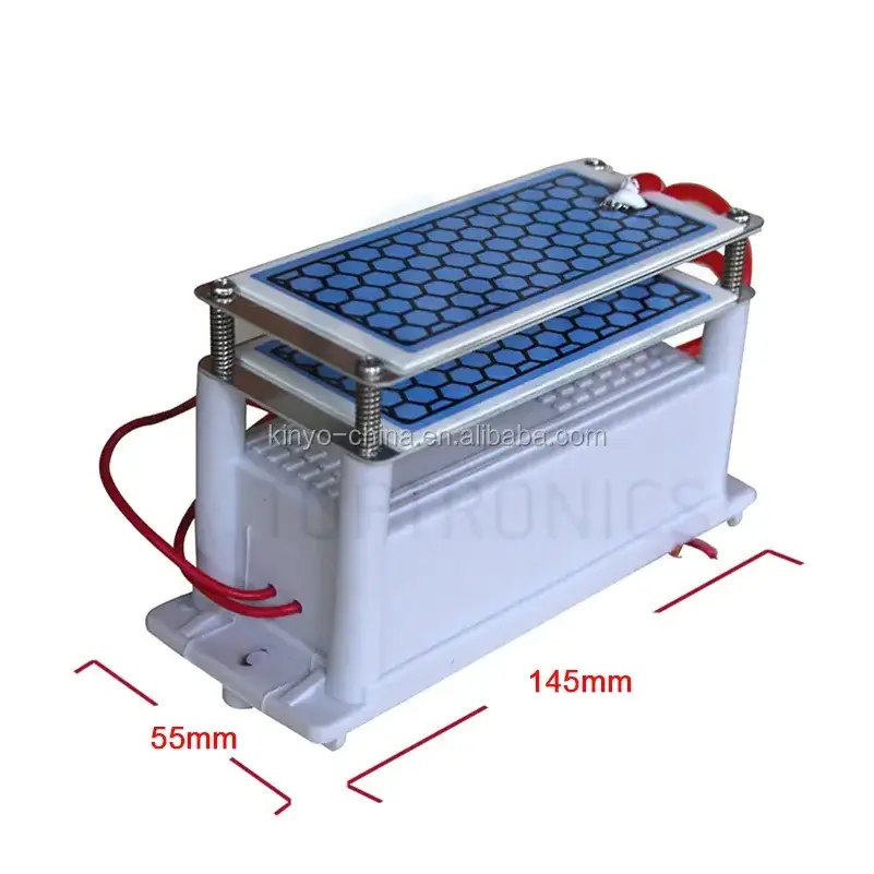 10g 15g 20g Ozone Generator with Integrated Long Life Ceramic Plates For Home Car Commercial Use