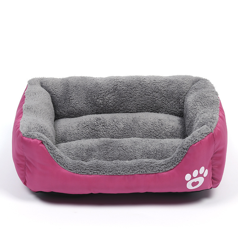 Factory wholesale Custom eco friendly Breathable Dog Sofa Bed Dual Use Double Side Square Rectangle Pet Cat Dog Bed