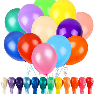 100Pcs 12inch Thick Pearl Latex  Free Balloons Happy Birthday Party Wedding Decorations Balloon Kids Air Balls Globos