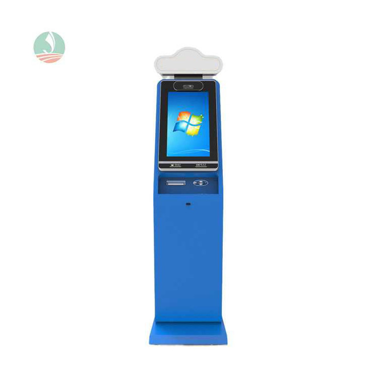 Restaurant shopping mall cinema guests queue kiosk ordering system self service OEM machine