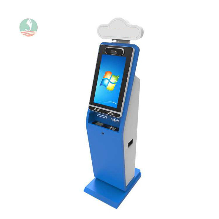 Restaurant shopping mall cinema guests queue kiosk ordering system self service OEM machine