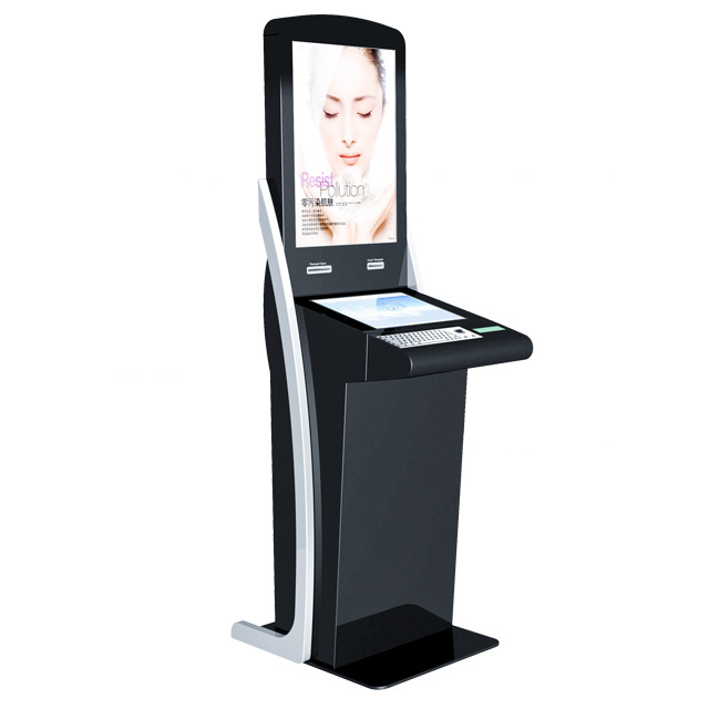 Multi touch amusement video game kiosk for casino