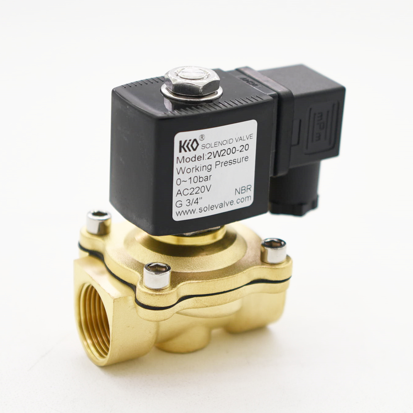 High quality solenoid valve valvula 1/2