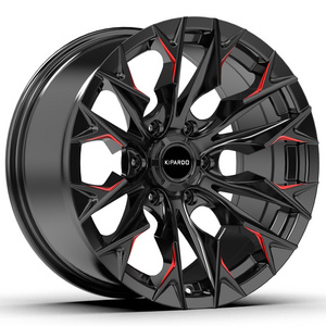 Kipardo NEW wheel 16 17 18 inch rim 17x9 wheel PCD 6x139.7 5x114.3