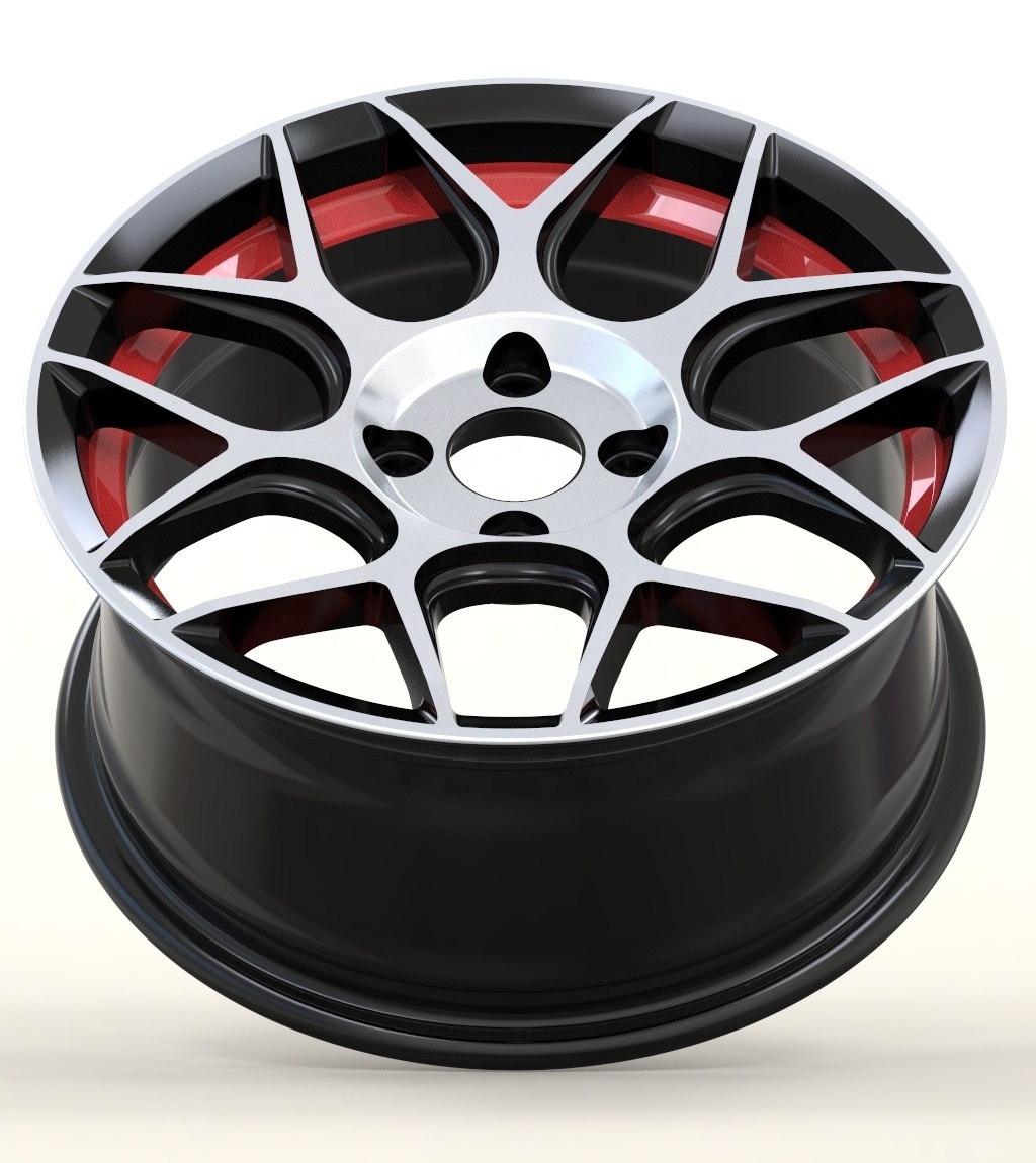 rodas aro 14 lantas para auto aro rin 15 aros 16 rines 17 inch 4x100 4x114.3 5x114.3 4x100 car rims wheels