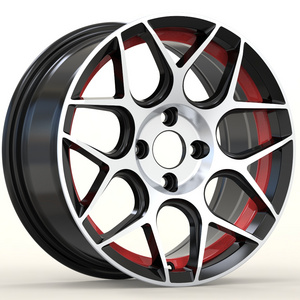 rodas aro 14 lantas para auto aro rin 15 aros 16 rines 17 inch 4x100 4x114.3 5x114.3 4x100 car rims wheels