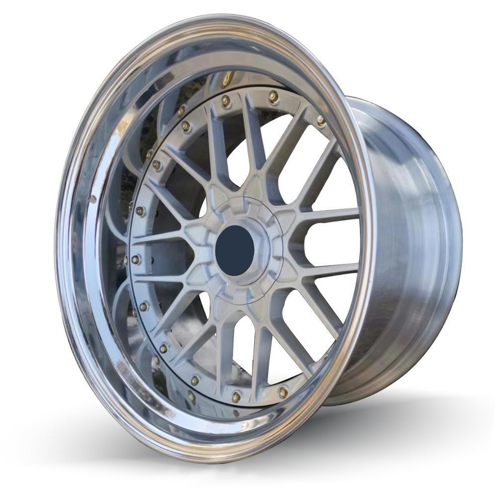 Kipardo fully customized 15 inch to 24 inch 6061-T6 Aluminum rims 2 piece 3 piece forged wheels