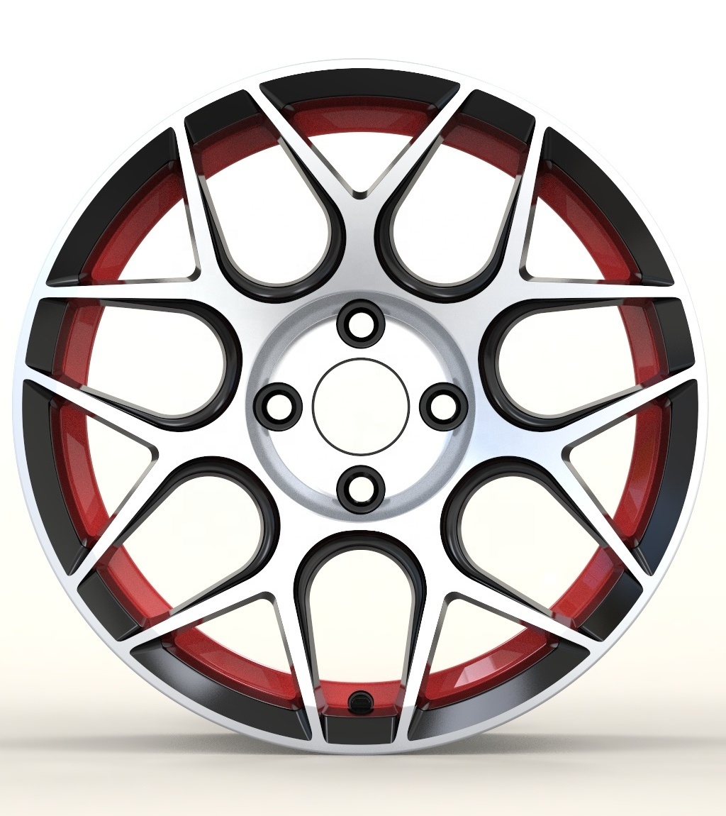 rodas aro 14 lantas para auto aro rin 15 aros 16 rines 17 inch 4x100 4x114.3 5x114.3 4x100 car rims wheels