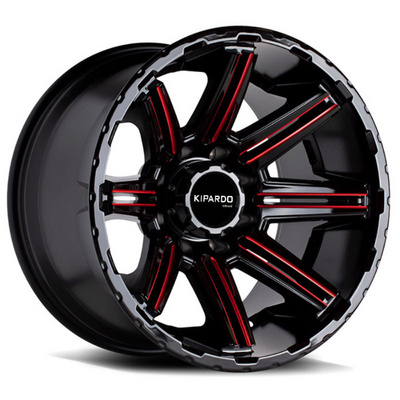 Kipardo Pickup factory wheel 17x9 18x9 rim 6x114.3 wheel 6x139.7 offroad wheel