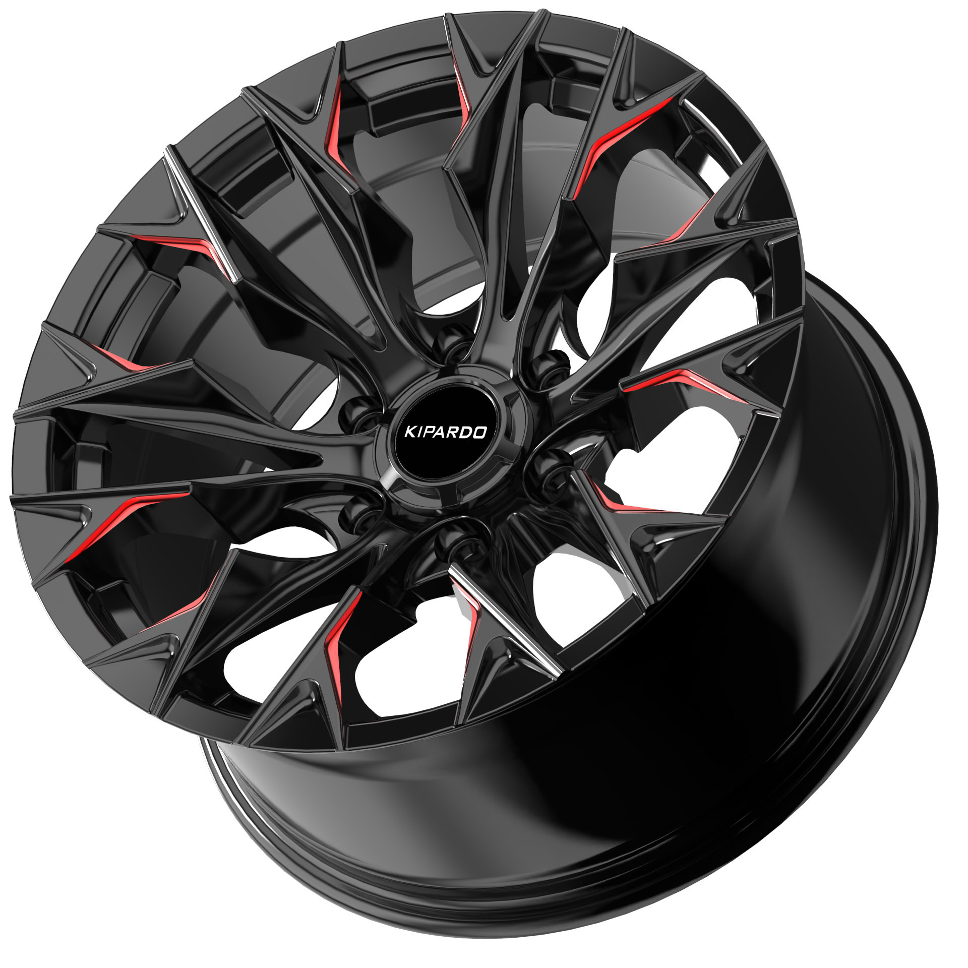 Kipardo NEW wheel 16 17 18 inch rim 17x9 wheel PCD 6x139.7 5x114.3