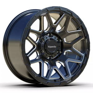 KIPARDO new design truck rims 17X9 and 20X9 PCD 6X139.7 off-road cars R17 wheels R20 wheels