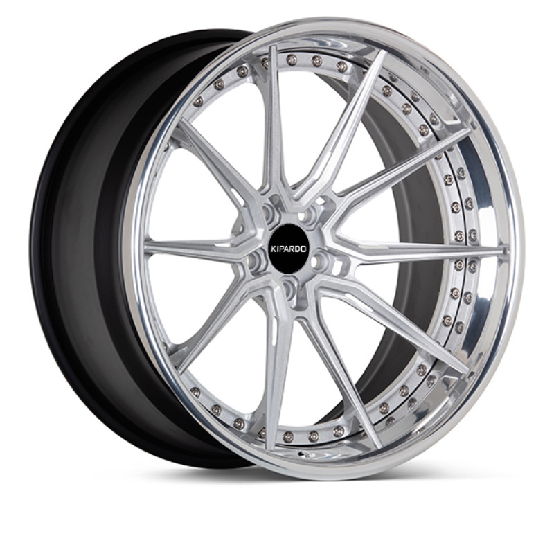 kipardo Basic Customization Forged Wheels 3 piece Aluminum Alloy Rims 18 19 20 22 inch 5x112 5x114.3 5x120 5x130