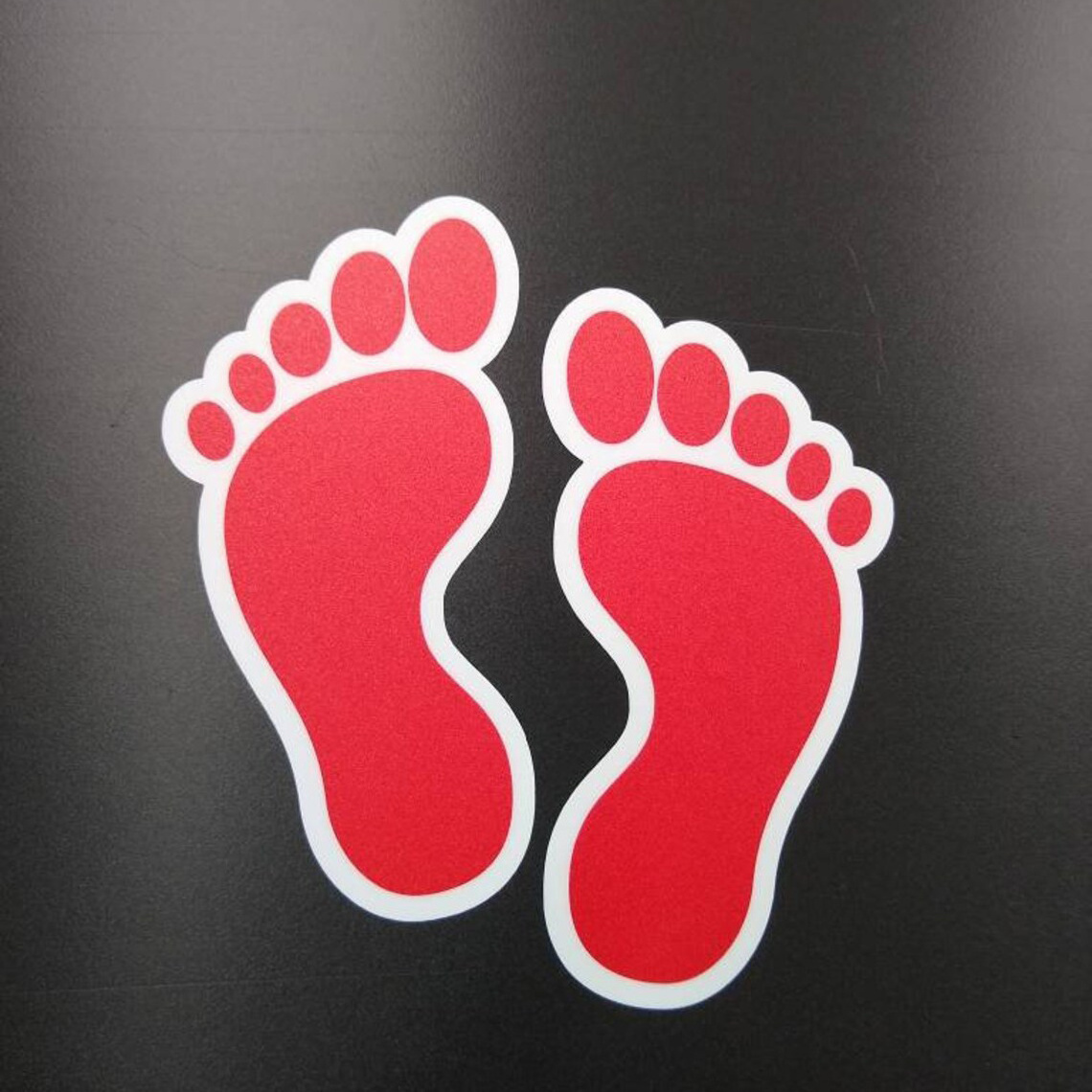 Custom Footprint floor decal removeable School Decoration sticker classroom kindergarten distancing vinyl PVC decals