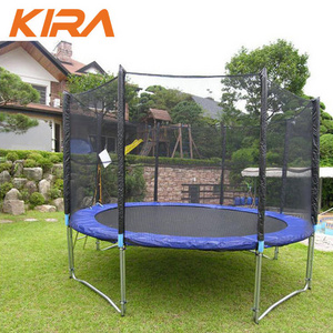 12ft 14ft 16ft Big Children And Adults Jumping Trampoline With Enclosure