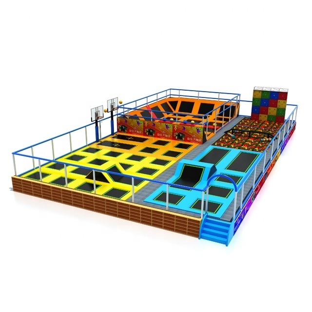 Turkey Custom Big Indoor Playground Trampoline Park Equipment For Kids And Adults