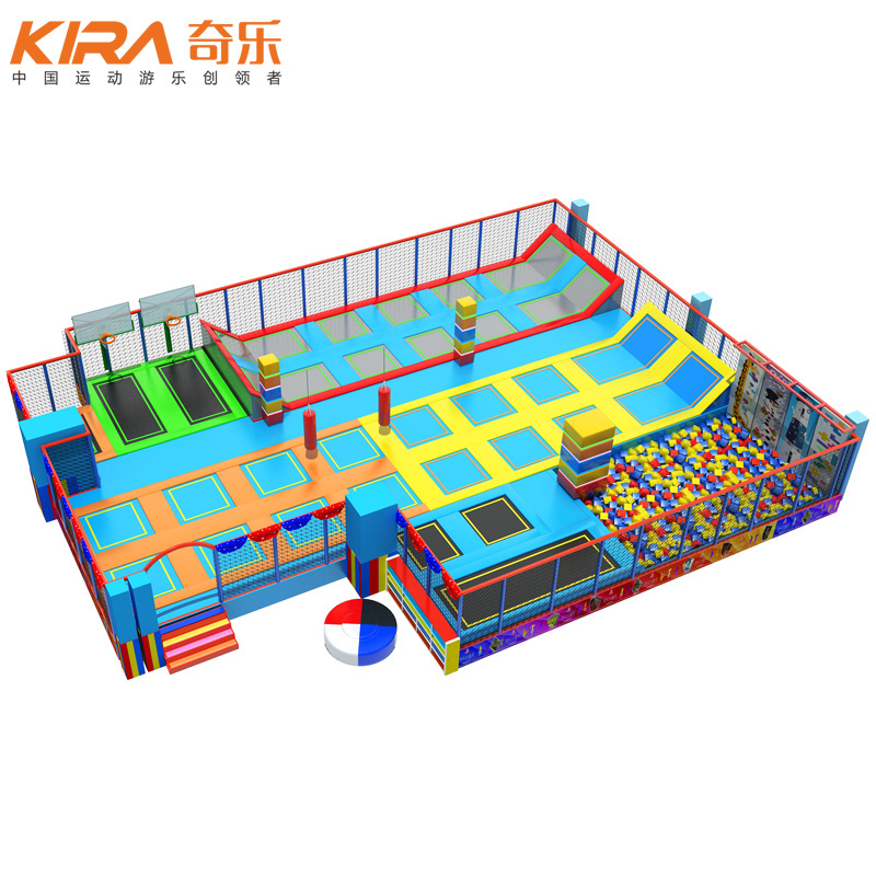 High quality trampoline for kids custom size trampoline jumping with net for sale