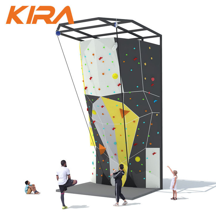 High Quality Bouldering Wall Indoor/Outdoor Artificial Rock Climbing Wall for playground