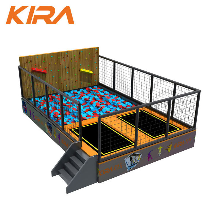 Popular Sport Game Large Kids Commercial Indoor Trampoline Park Manufacturer For Sale