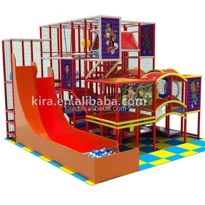 Children maze soft play equipment kids indoor playground jungle gym play set