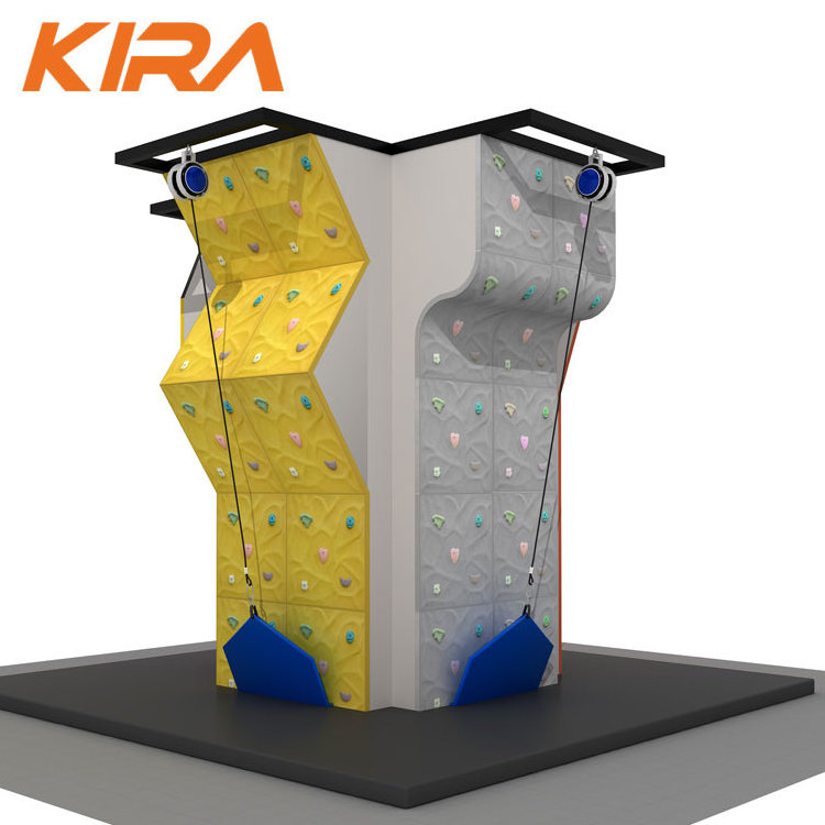 High Quality Bouldering Wall Indoor/Outdoor Artificial Rock Climbing Wall for playground