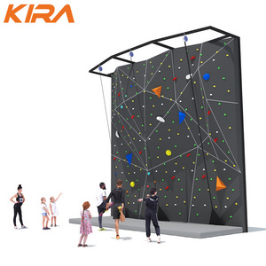 Adults And Children Rock Climbing Wall For Comprehensive Sport Park