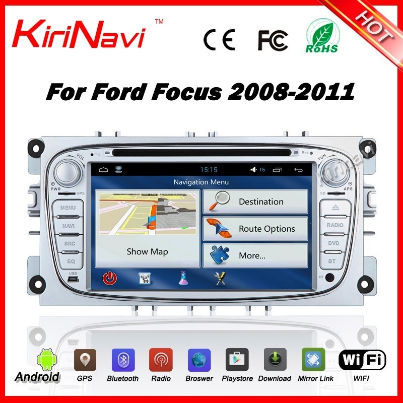 Kirinavi WC-FU7608 android 10.0 car multimedia for ford for focus touch screen radio 2008 - 2012 car dvd player stereo wifi & 3G