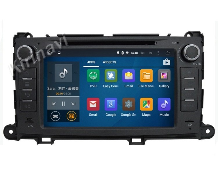 Kirinavi WC-TS8216 android 10.0 car multimedia for toyota sienna 2009 - 2013 car gps navigation system radio stereo wifi & 3G