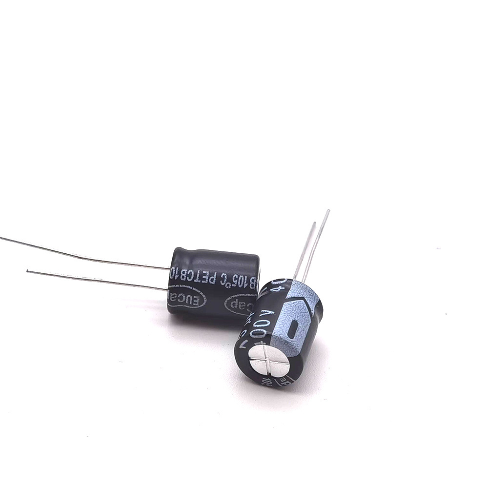 400V15UF High frequency low resistance 10*17 electrolytic capacitor for charger adapter power supply