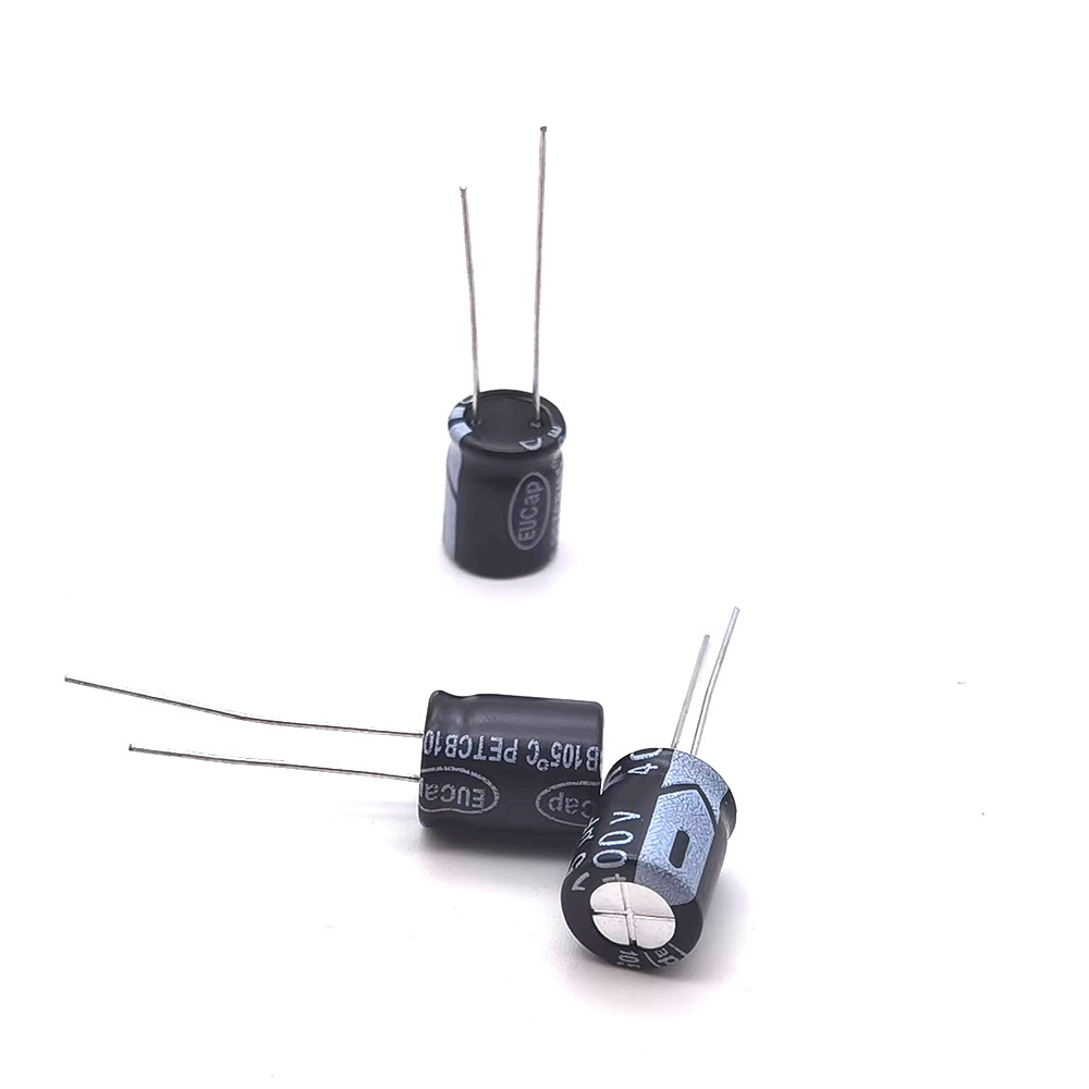 400V15UF High frequency low resistance 10*17 electrolytic capacitor for charger adapter power supply