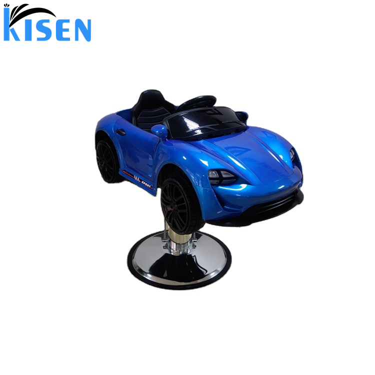 Hair salon furniture hairdressing equipment kids car purple blue yellow white black child barber chair for kid salon