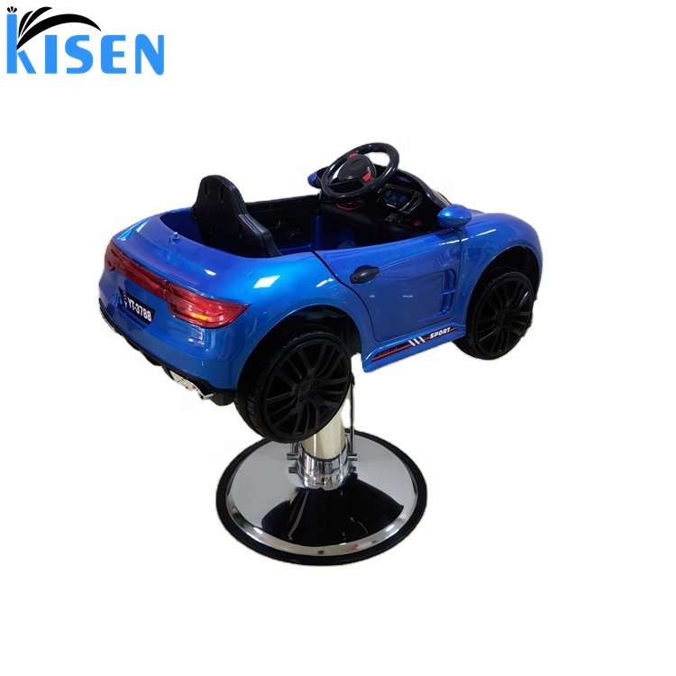 Hair salon furniture hairdressing equipment kids car purple blue yellow white black child barber chair for kid salon