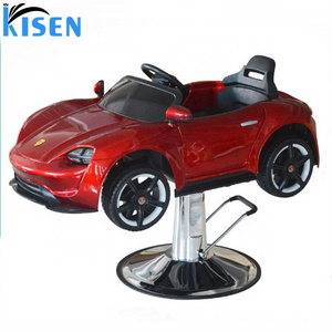 Wholesale Price Children Barber Chairs Portable Salon Used Hairdressing Motors Kids Cars Cutting Chairs with steering wheel