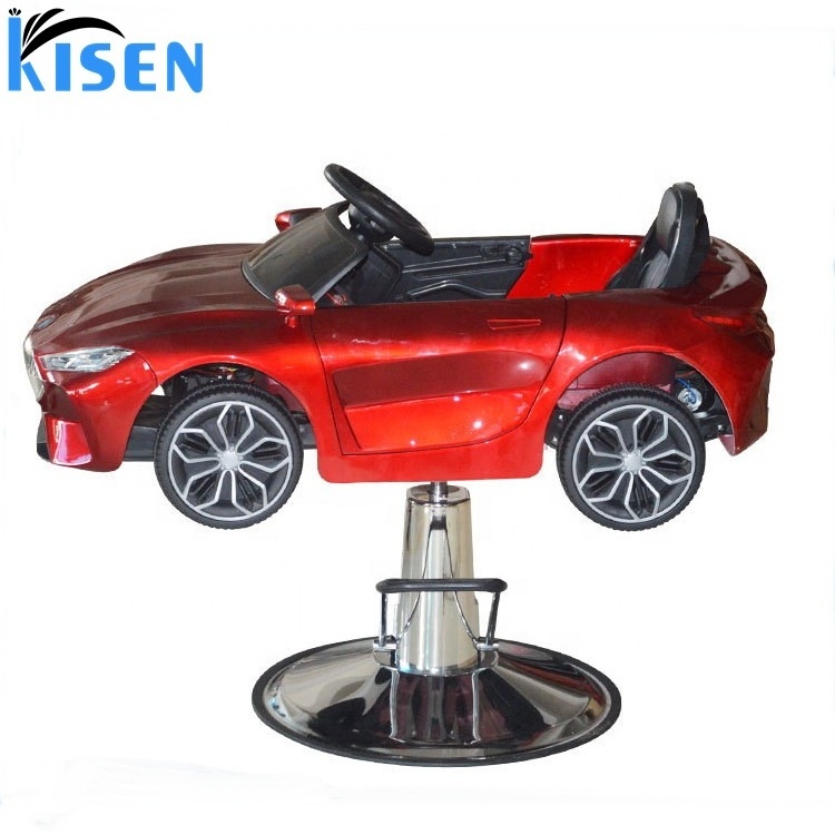 Wholesale Price Children Barber Chairs Portable Salon Used Hairdressing Motors Kids Cars Cutting Chairs with steering wheel