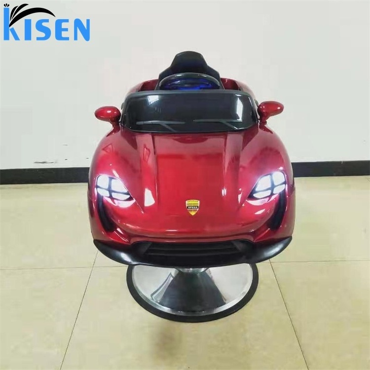 Wholesale Price Children Barber Chairs Portable Salon Used Hairdressing Motors Kids Cars Cutting Chairs with steering wheel