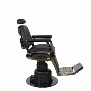 Kisen Folding Barber Chair Facial Beauty Reclining Hydraulic Portable Barber Chairs Durable Electric Used Barber Chair