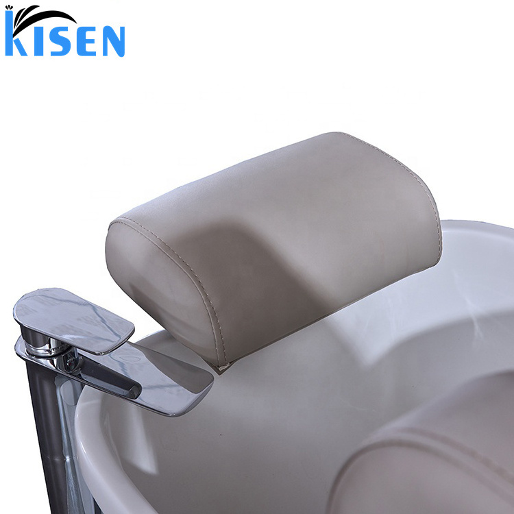 Kisen modern luxury beauty salon equipment reclining massage manicure chair foot spa chair pedicure sofa for sales