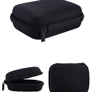 High quality protection hard Wholesale black zipper eva tool case custom logo eva earphone case