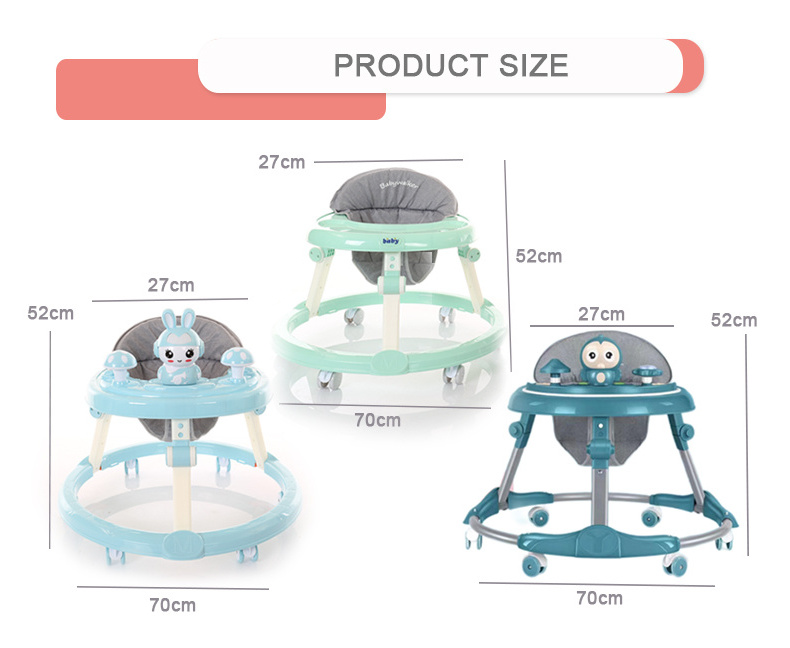 2023 safety features Multi-functional Baby Walker Baby push walker Jumper Activity Toys